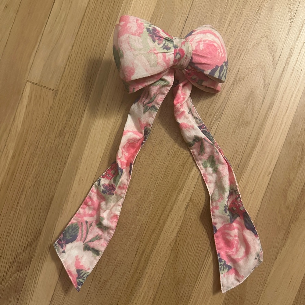 Loveshackfancy hair bow clip